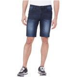 Black Bull Men's John Slim Fit Stretch Performance Denim Shorts Front_Flat