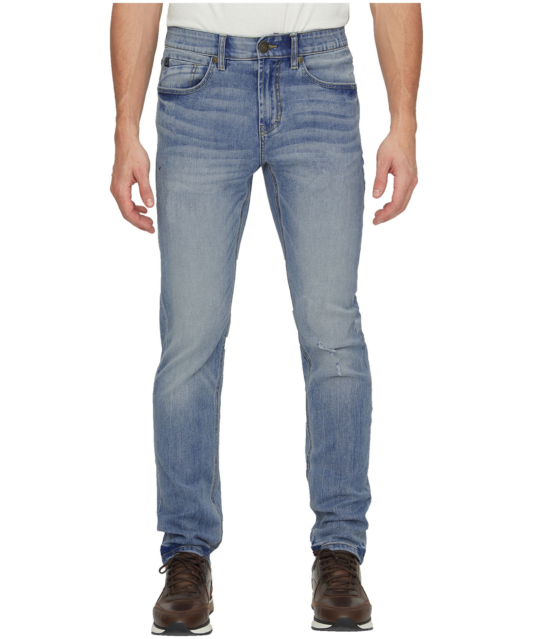 Jean extensible à coupe étroite pour hommes, Jack, Black Bull