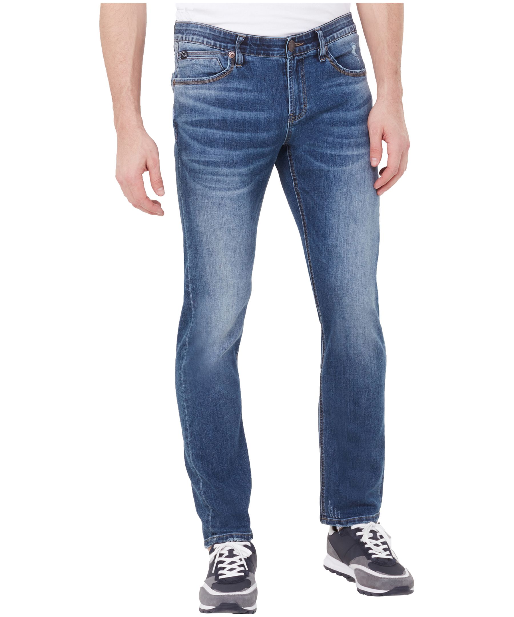 Jean extensible à coupe étroite pour hommes, Jack, Black Bull
