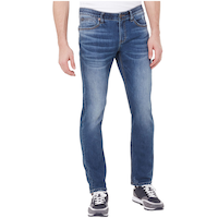Black Bull Men's Jack Slim Fit Stretch Jeans Front_Flat