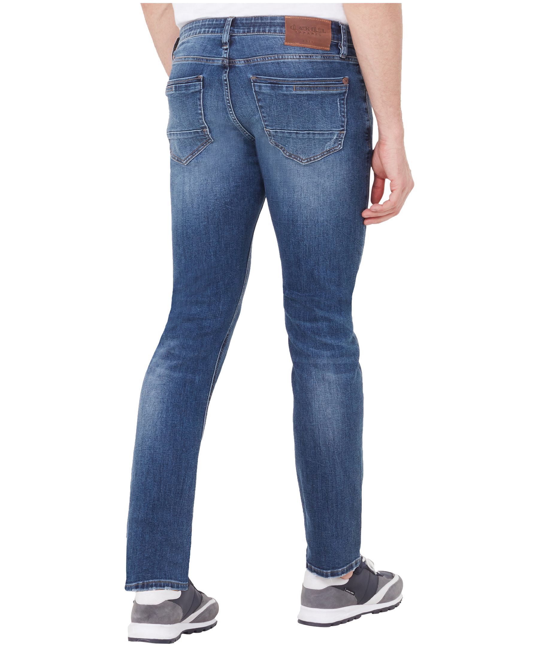 Jean extensible à coupe étroite pour hommes, Jack, Black Bull