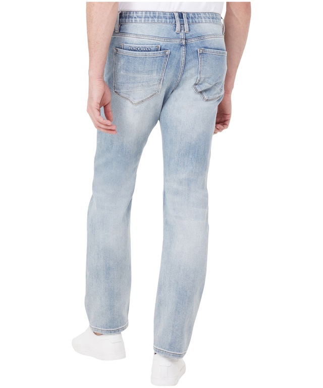 Jean extensible à coupe étroite régulière pour hommes, Sam, Black Bull ...