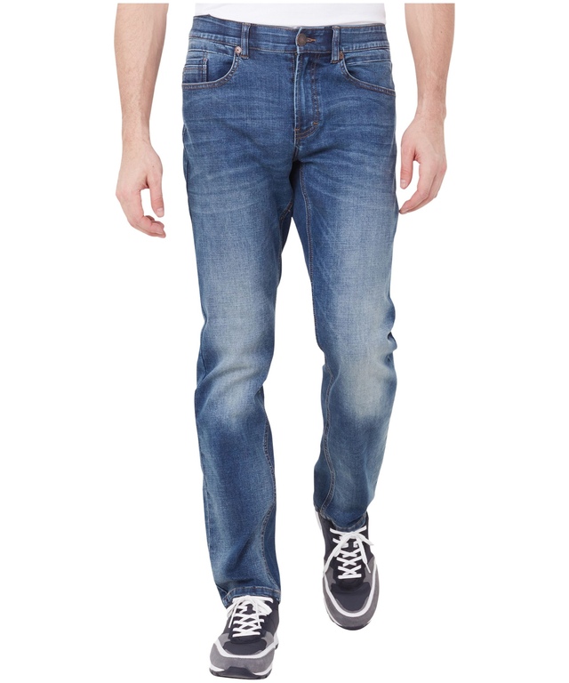 Pantalon fin droit mode streetwear polyester longueur régulière couleur