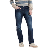 Black Bull Men's Frank Relaxed Fit Mid Rise Stretch Denim Jeans - ONLINE ONLY Front_Flat