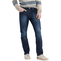 Black Bull Men's Frank Relaxed Fit Mid Rise Stretch Denim Jeans - ONLINE ONLY Front_Flat