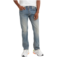 Levi's Men's 501 Button Fly Straight Leg Denim Jeans Front_Flat