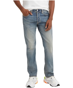 Levi's Men's 501 Button Fly Straight Leg Denim Jeans