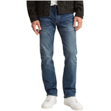 Levi's Men's 501 Mid Rise Straight Fit Button Fly Jeans Front_Flat