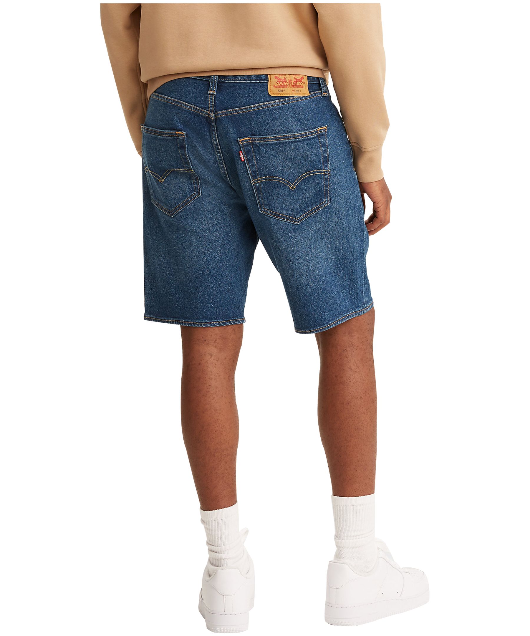 Short en jean ourlé à coupe régulière et à taille mi-basse pour hommes, 501&nbsp;Original, Levi's