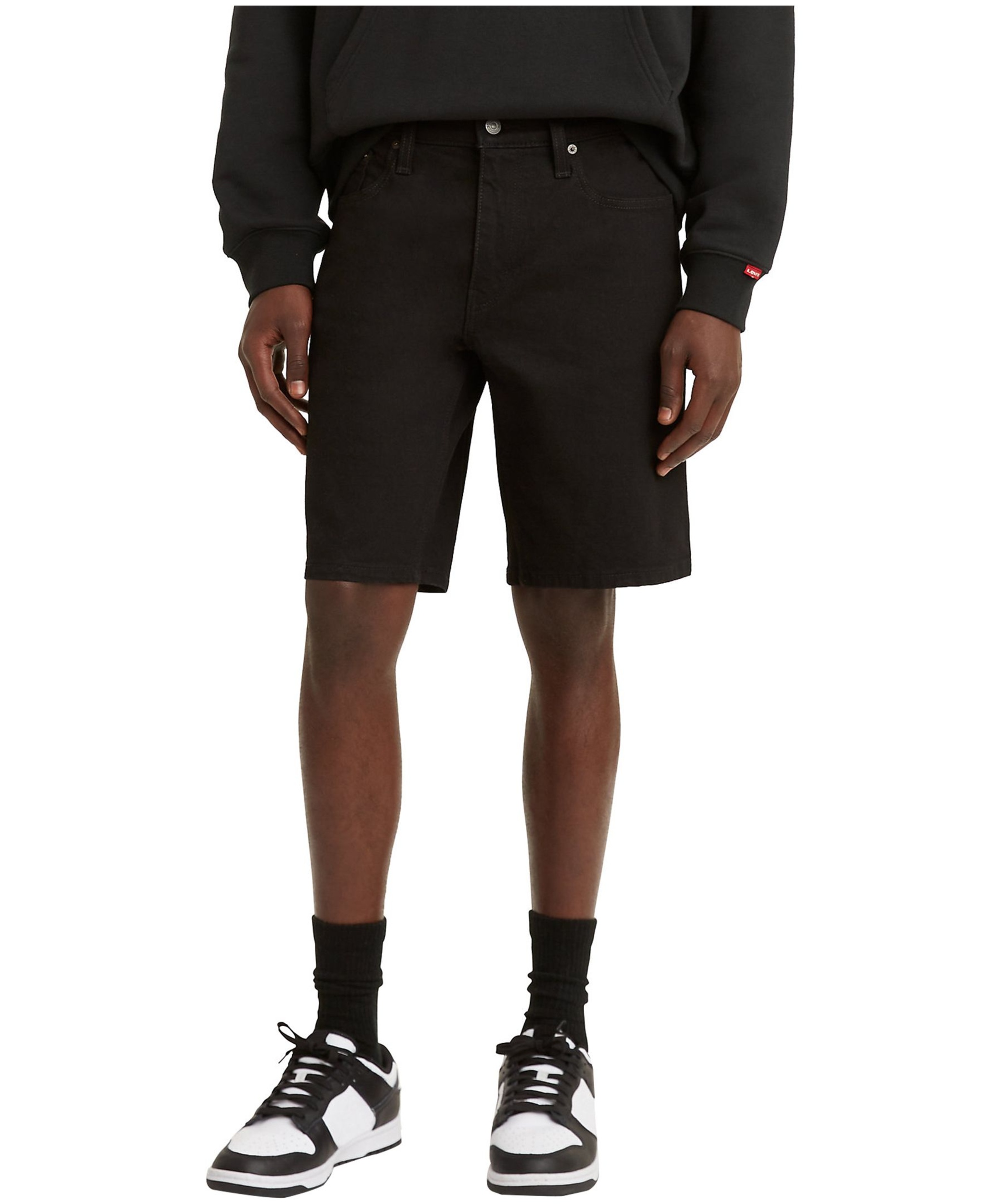 Levi's Men's Flex Standard Mid Rise Regular Fit Jean Shorts - Black | Marks