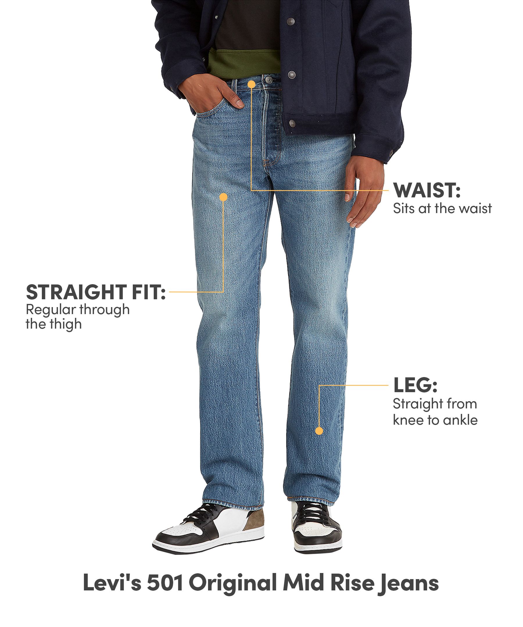 W35 Levi's 501 83年7月 USA製 653 Baldwyn 501® Original Fit Men's Jeans - Black | Levi's® CA