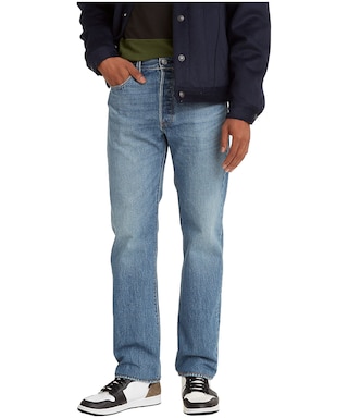 Levi's Men's 501 Original Mid Rise Straight Fit Jeans