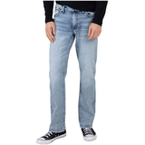 Silver Men's Grayson Mid Rise Easy Fit Straight Leg Jeans Front_Angled_Left