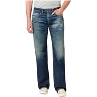 Buffalo Men's Matt Loose Fit Medium Wash Jeans Front_Flat