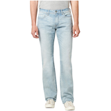 Buffalo Men's King Slim Fit Light Wash Boot Cut Jeans Front_Flat