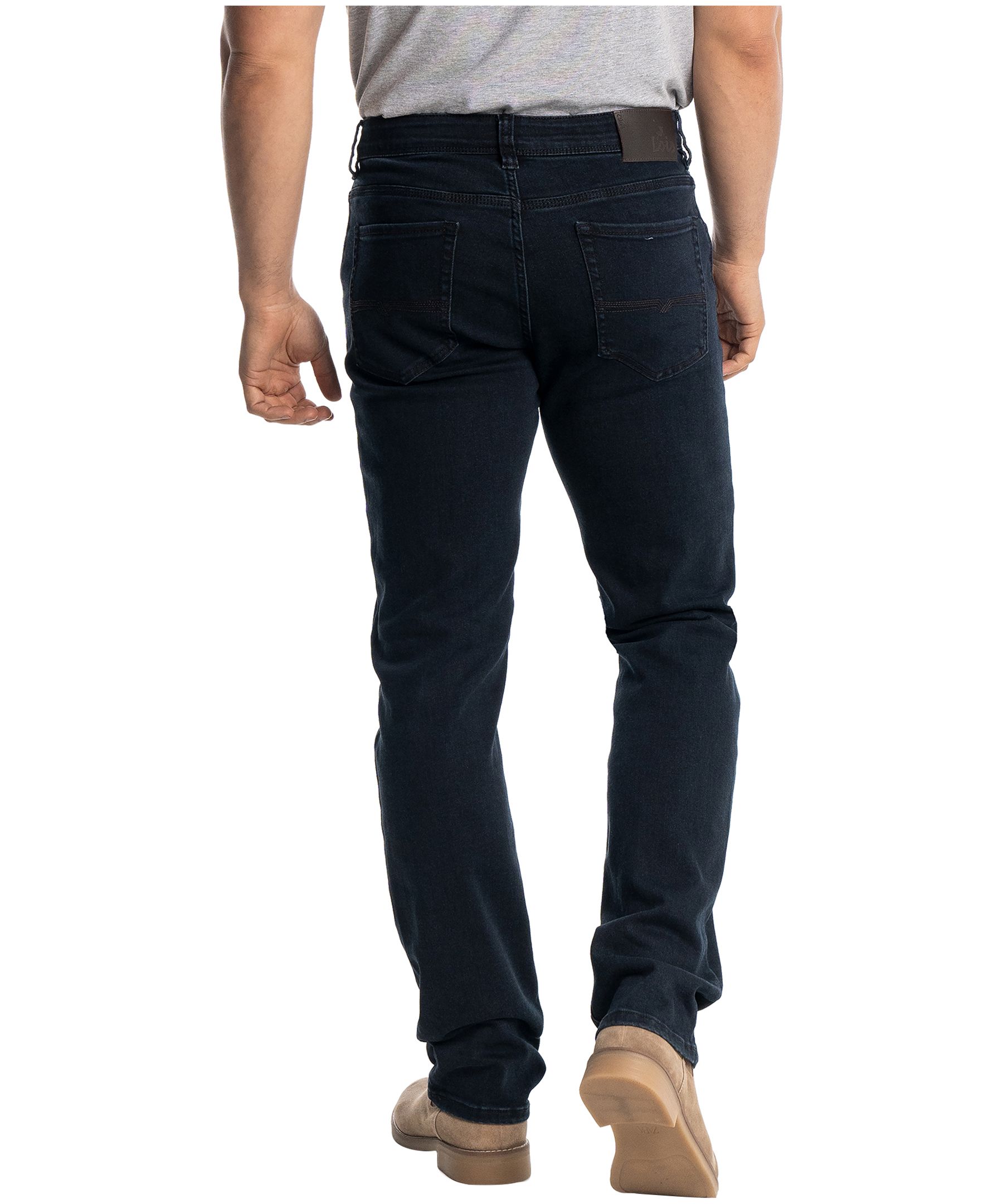 Jean extensible confortable de coupe sportive pour hommes, Lois, Brandon