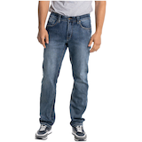 Jean en denim extensible coupe sportive pour hommes, Lois, Brandon Front_Flat