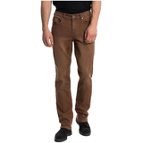 Jean coupe étroite en denim extensible à taille basse pour hommes, Black Bull, Sam Front_Flat