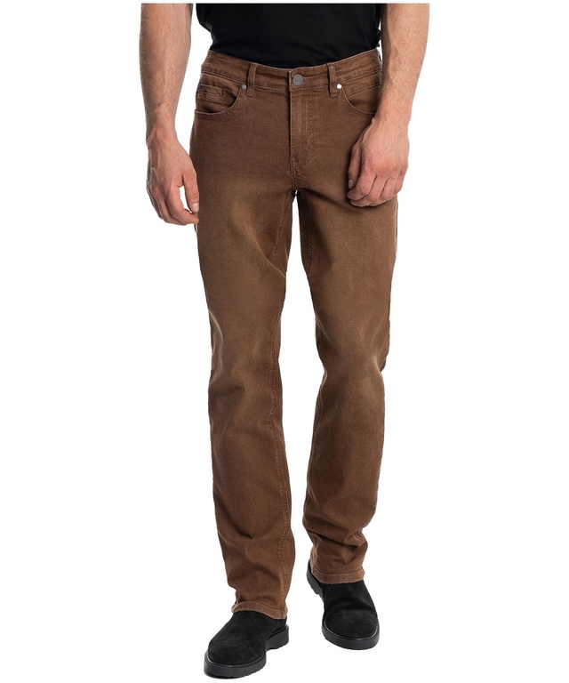 Jean coupe étroite en denim extensible à taille basse pour hommes, Black Bull, Sam
