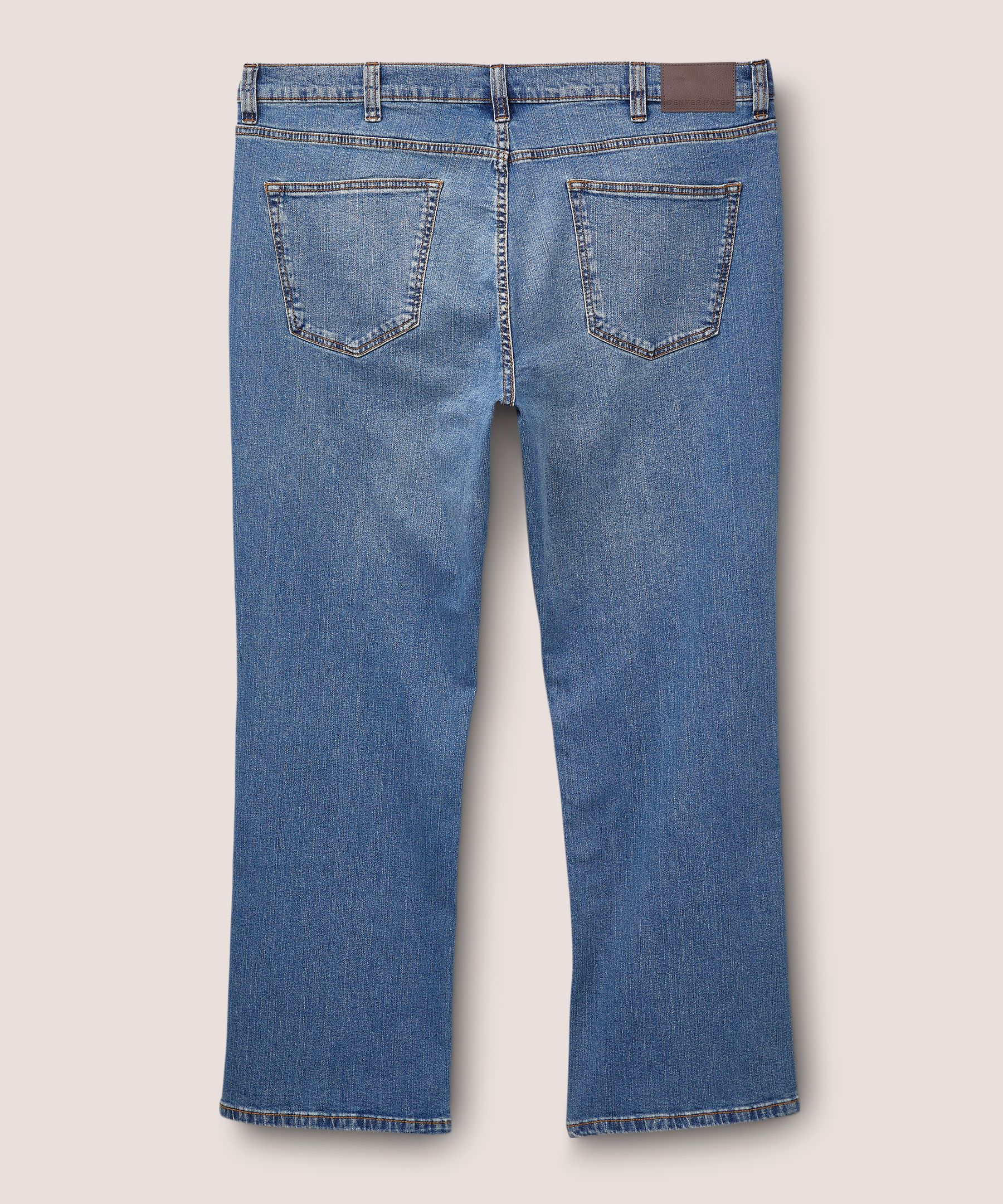 Denver Hayes Men's Value Stretch Straight Fit Jeans