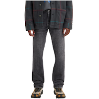 Jean taille mi-basse à braguette boutonnée et à jambe droite pour hommes, Levi's, 501, Allnighter Front_Flat