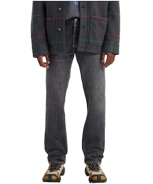 Jean taille mi-basse à braguette boutonnée et à jambe droite pour hommes, Levi's, 501, Allnighter