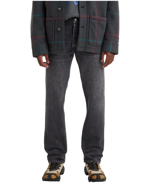 Jean taille mi-basse à braguette boutonnée et à jambe droite pour hommes, Levi's, 501, Allnighter