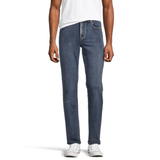 Lois Jean à jambe droite en denim extensible pour hommes, Brad Front_Flat