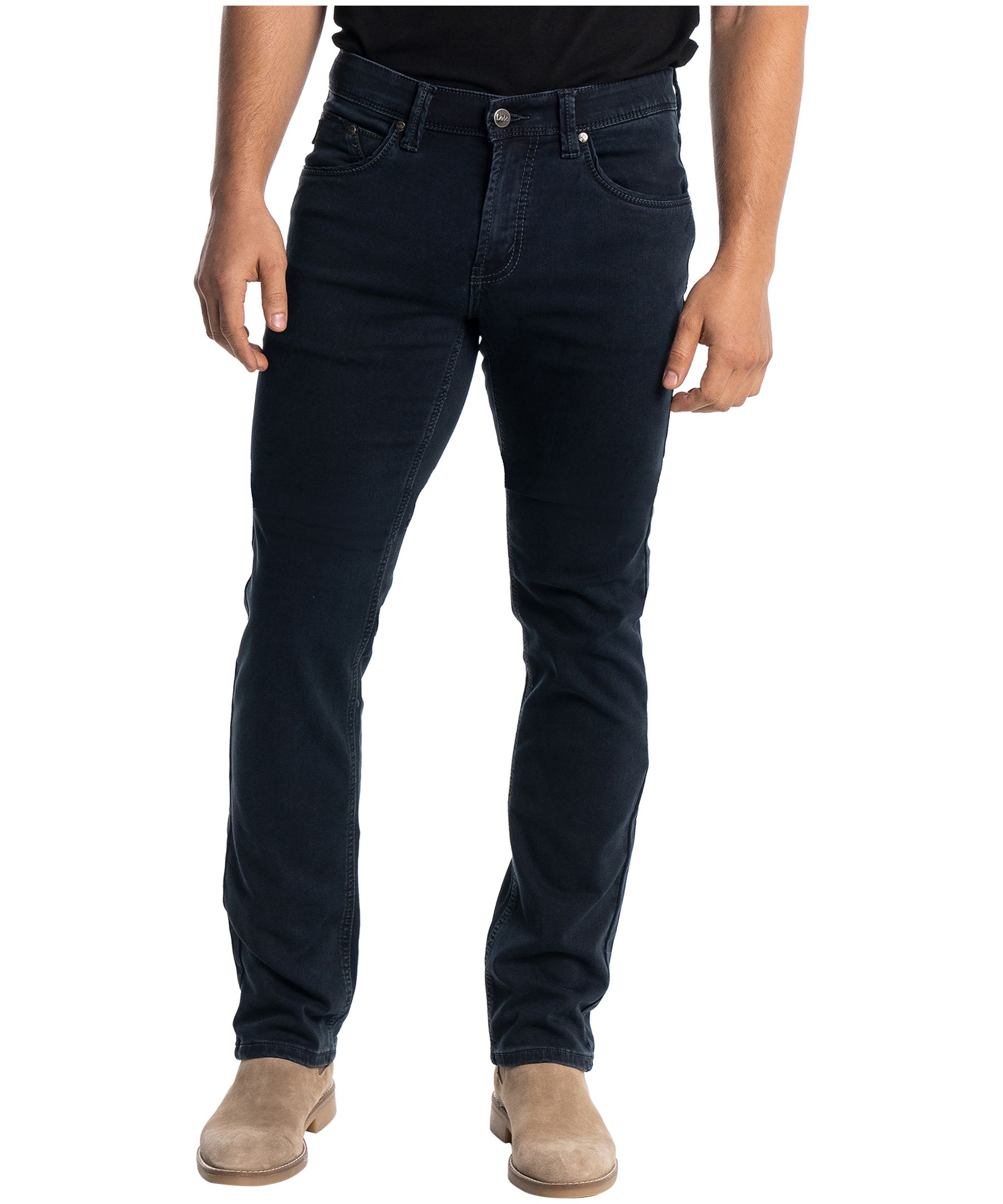Lois Jean coupe étroite en denim au délavé foncé pour hommes, Peter | L ...