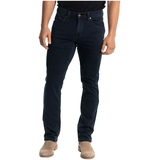 Lois Jean coupe étroite en denim au délavé foncé pour hommes, Peter Front_Flat