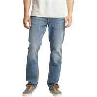 Silver Men's Grayson Easy Fit Straight Leg Jeans Front_Flat