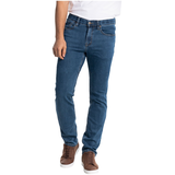 Jean étroit surdimensionné délavé à la pierre à taille mi-basse pour hommes, Peter, Lois - En ligne seulement Front_Flat