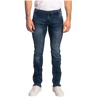 Jean fuselé étroit à taille basse pour hommes, Black Bull, Mad Front_Flat