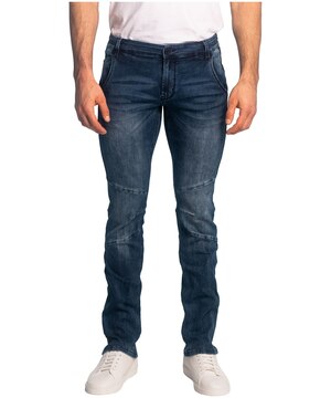 Jean fuselé étroit à taille basse pour hommes, Black Bull, Mad