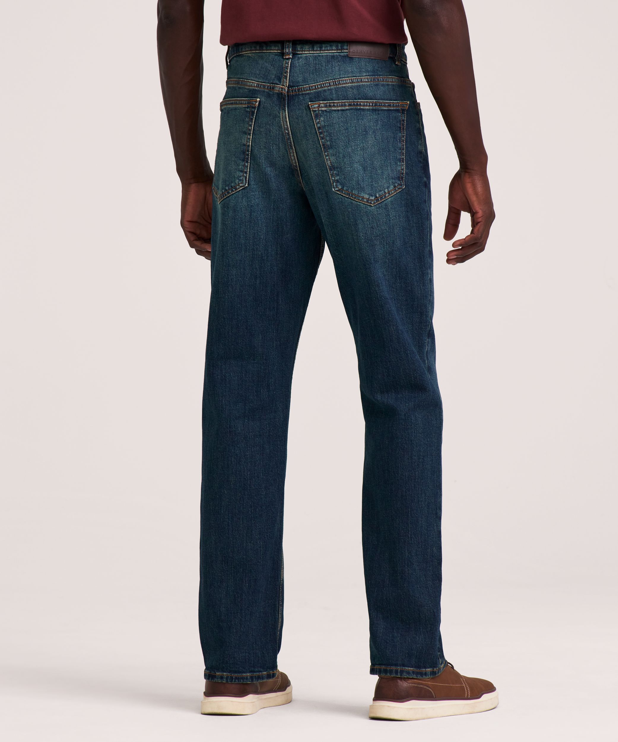 Denver Hayes Men's FLEXTECH Relax Fit Tapered Leg Jeans