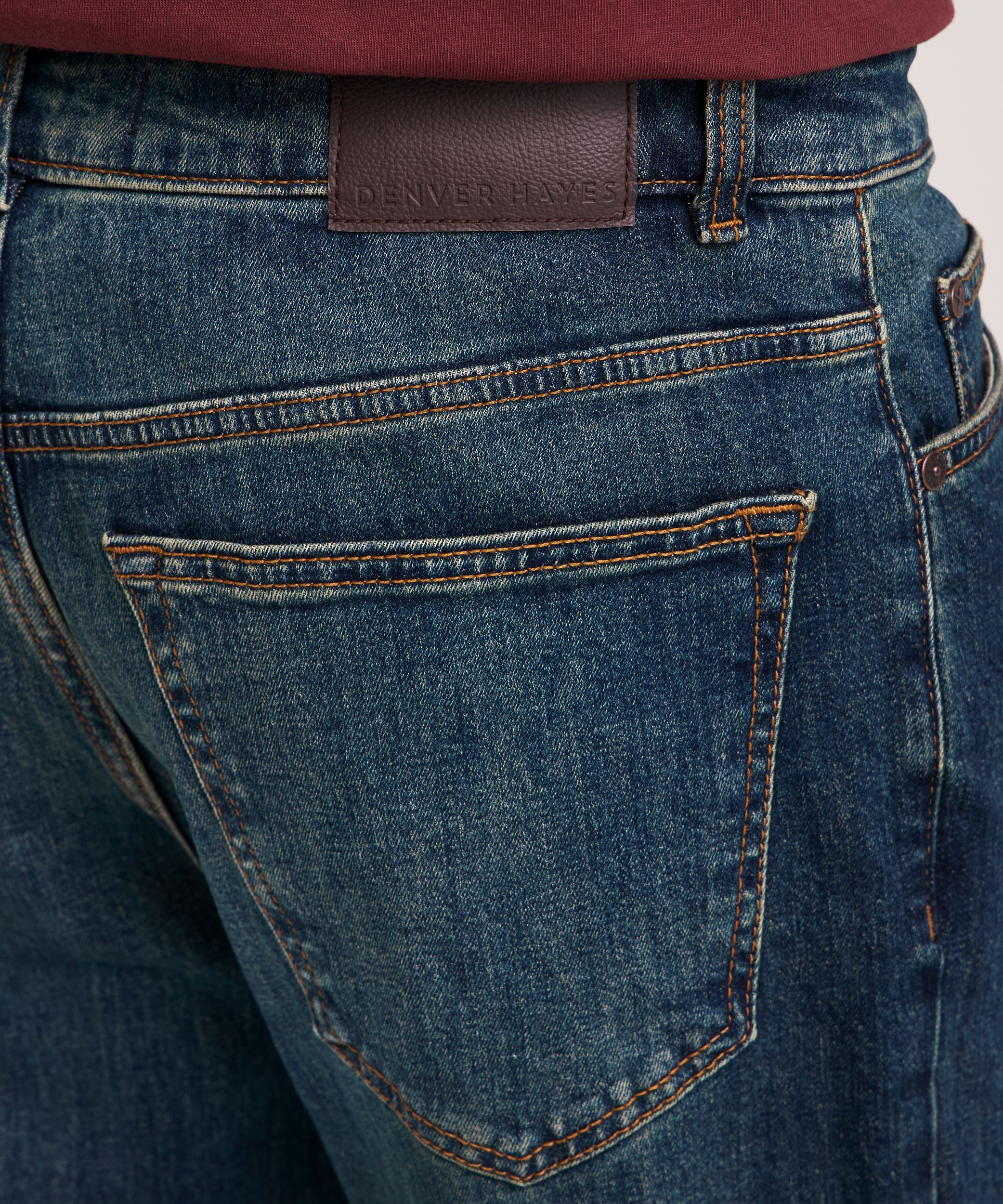 Denver Hayes Men's FLEXTECH Relax Fit Tapered Leg Jeans