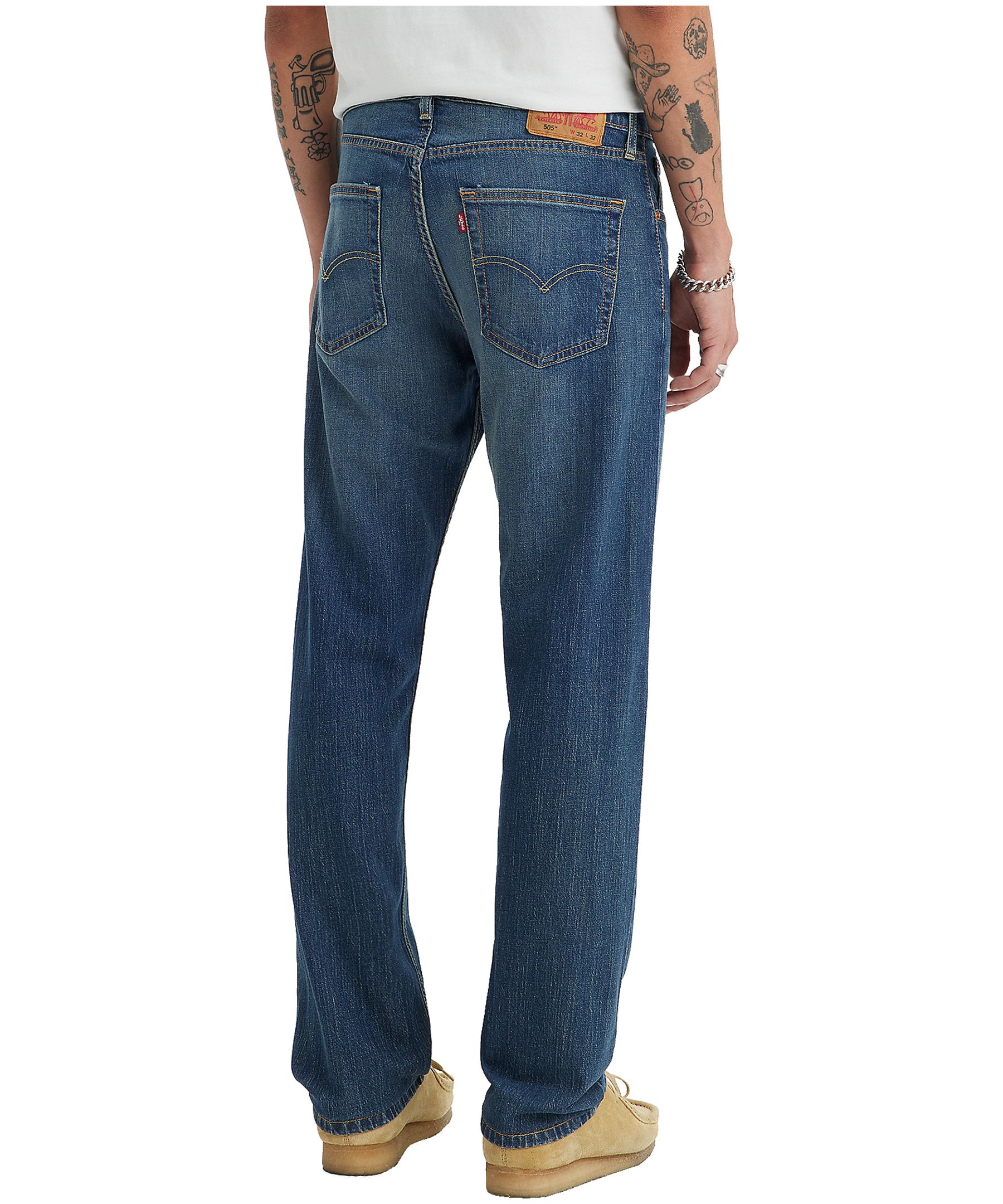 Levi's Men's 505 Regular Fit Let It Lie Jeans
