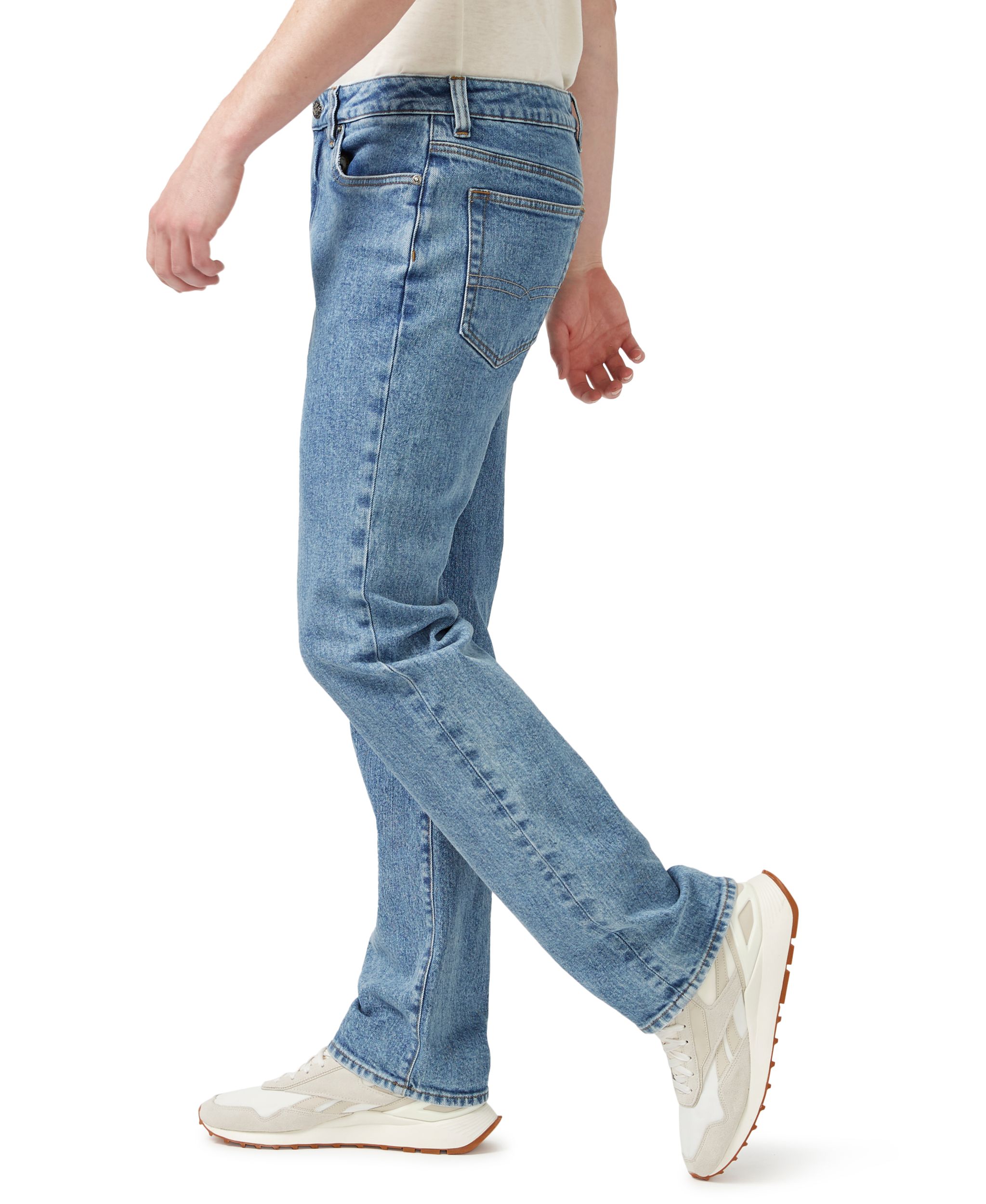 Jean décontracté à jambe droite pour hommes, Driven, Buffalo