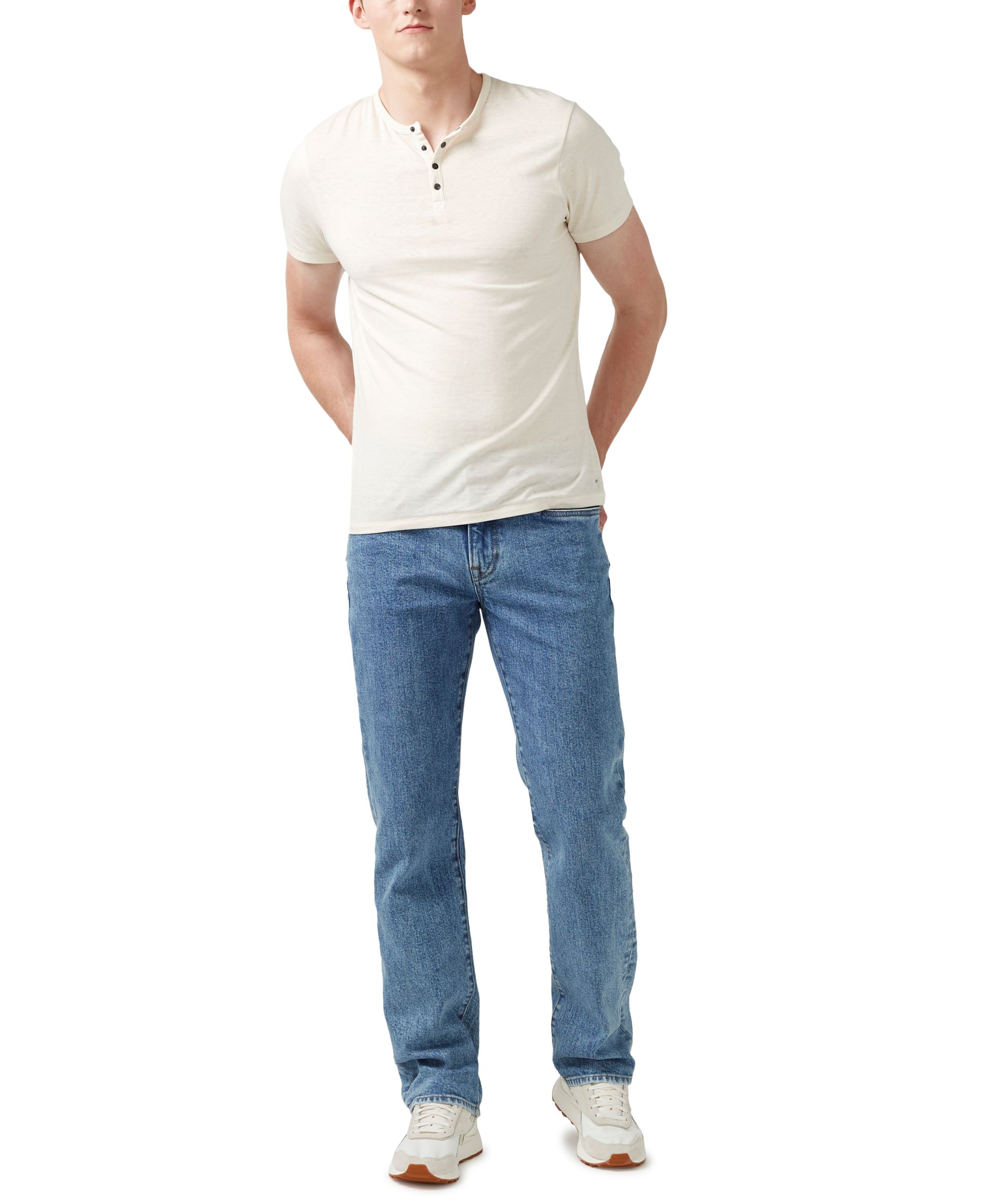 Jean décontracté à jambe droite pour hommes, Driven, Buffalo