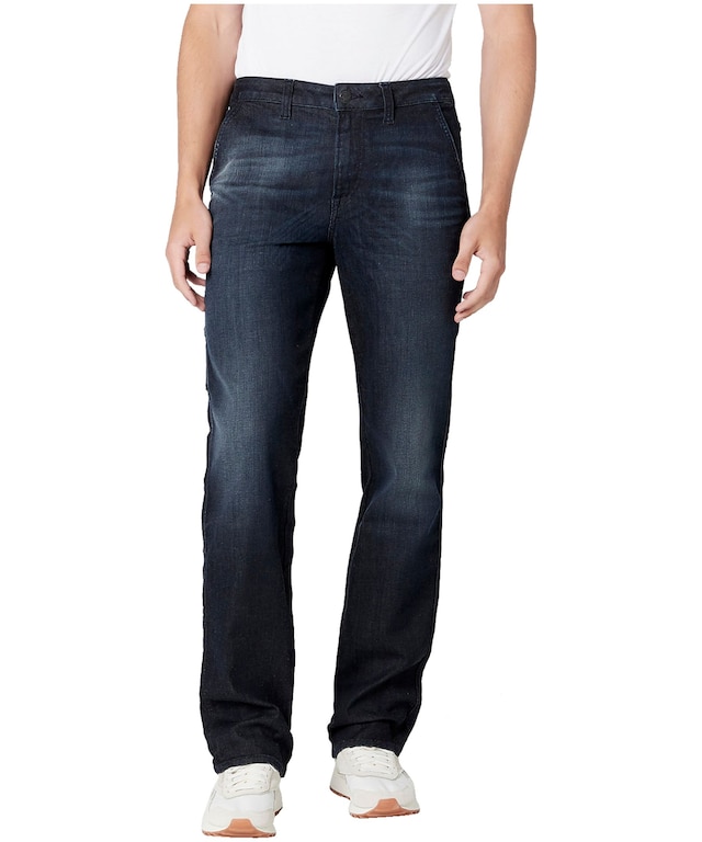 Buffalo Mens Driven Relaxed Straight Leg Stretch Denim Jeans Marks 6237