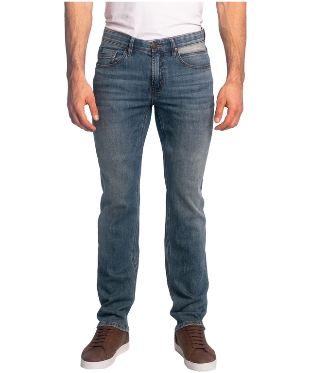 Jean à coupe surdimensionnée, à jambe droite et à taille basse pour hommes, Mad, Black Bull