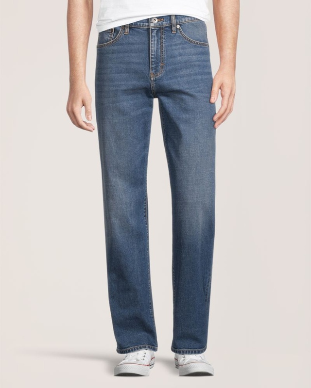 Denver Hayes Men's FLEXTECH Loose Fit Straight Leg Jeans
