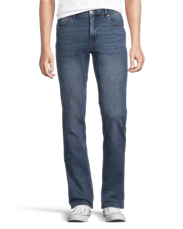 Black Bull Men's Frank Mid-Low Rise Straight Leg Relaxed Fit Jeans | Mark's