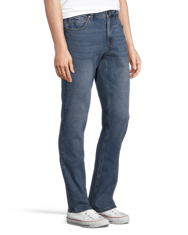 Black Bull Men's Frank Mid-Low Rise Straight Leg Relaxed Fit Jeans | Mark's