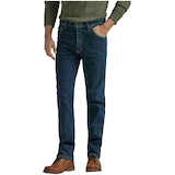 Wrangler Men's Essential Straight Leg Stretch Jeans Front_Angled_Left