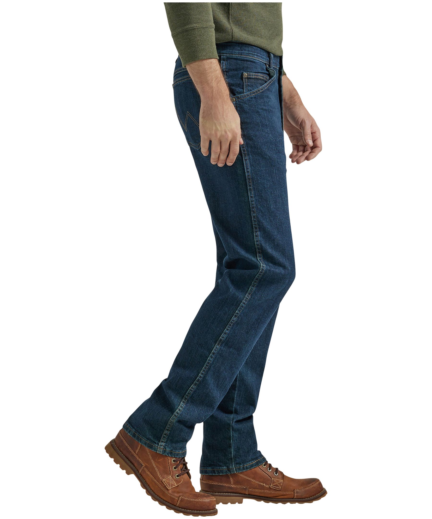Jean extensible à jambe droite pour hommes, Essential, Wrangler