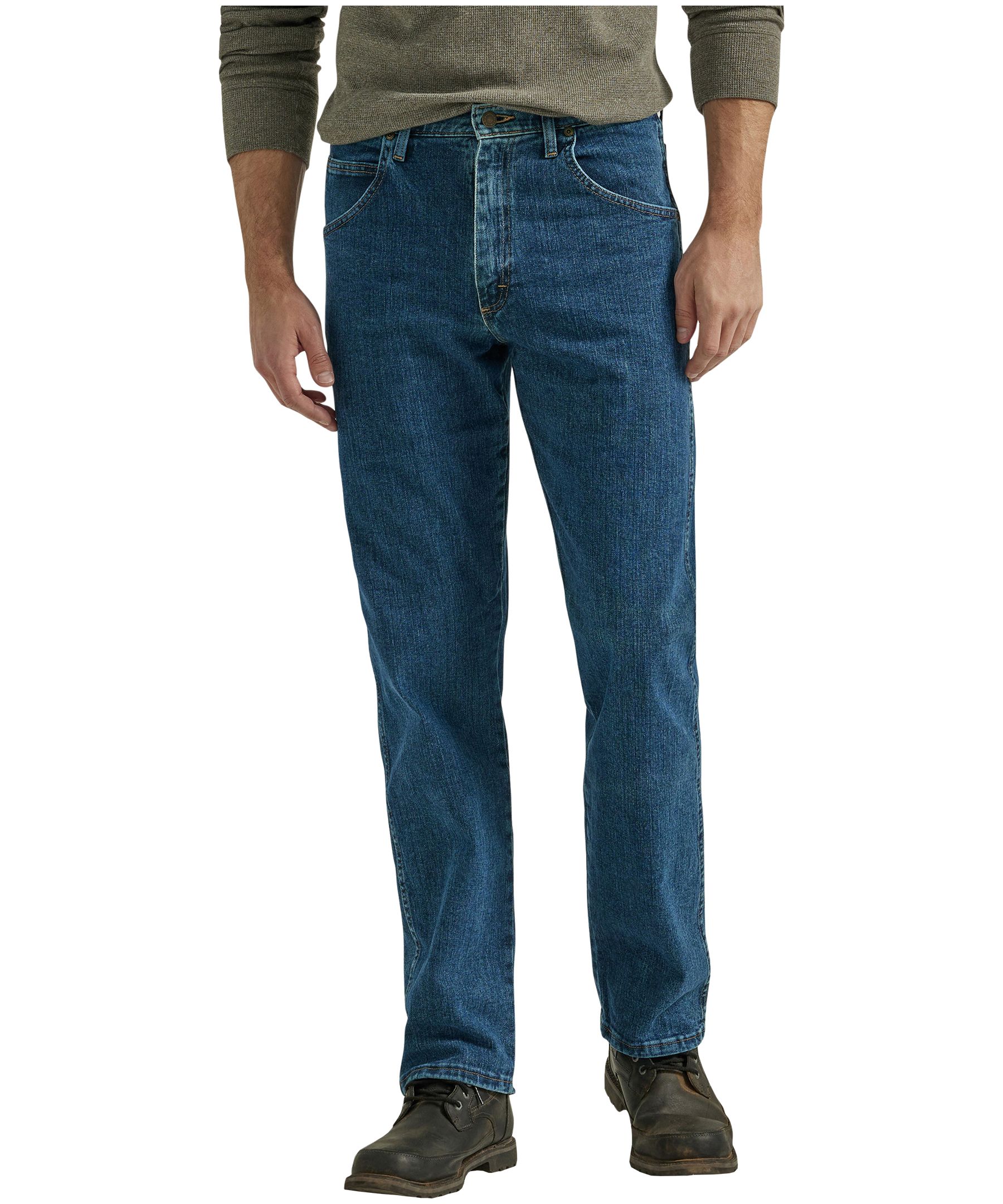 Wrangler Men's Essential Relaxed Stretch Jeans | Marks