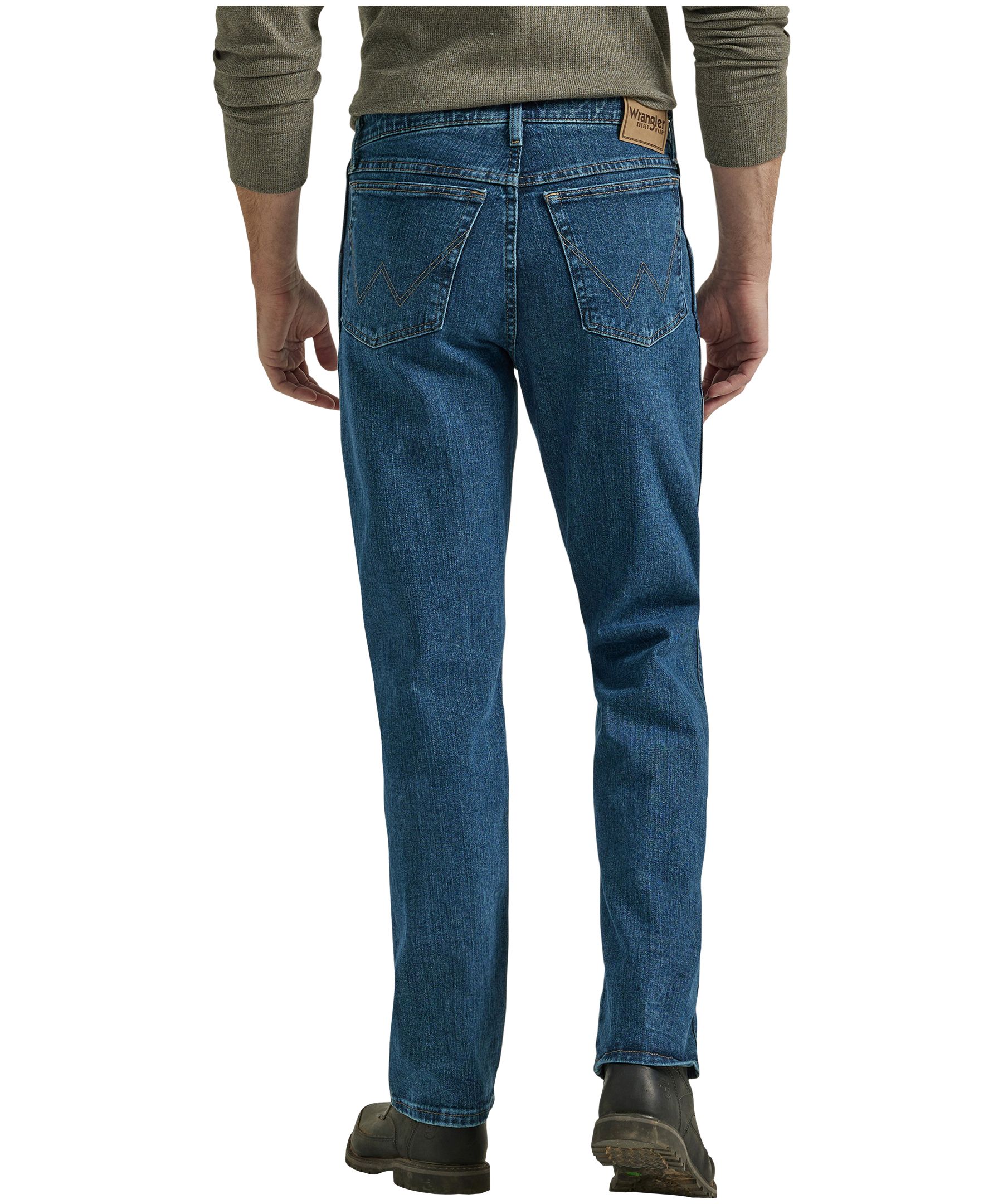 Jean extensible de coupe décontracté pour hommes, Essential, Wrangler