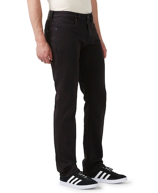 Buffalo Men's Straight Six Denim Knit Jeans