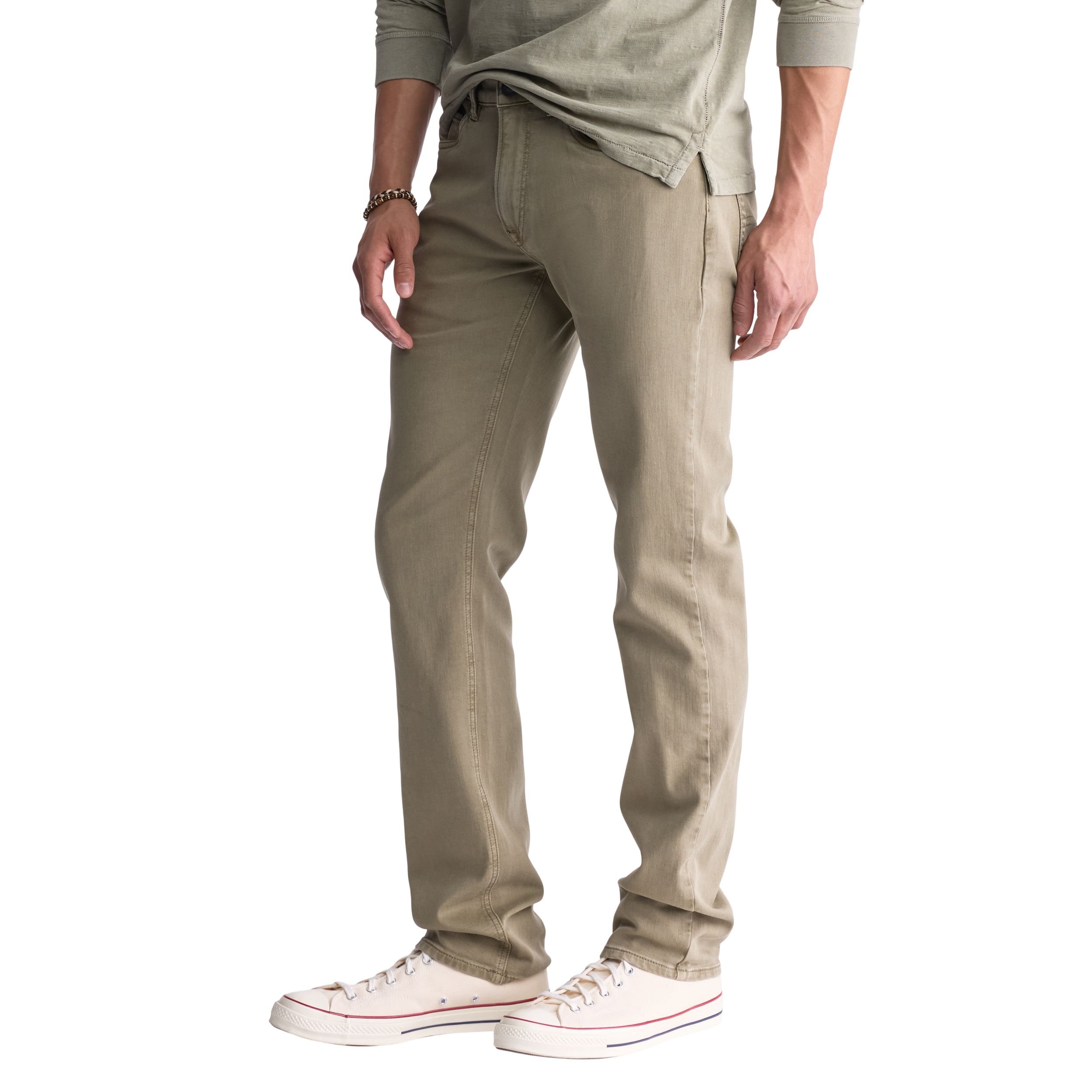 Buffalo Men's Straight Six Denim Knit Jeans